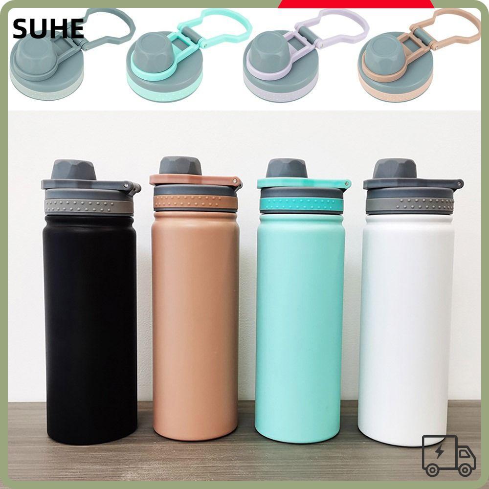 SUHE 1 ชิ้นถ้วย, PVC TS-8706B/TS-8709B ขวด, Universal 530 ml/750 ml Splash Proof พร้อมแหวนปิดผนึกสํา