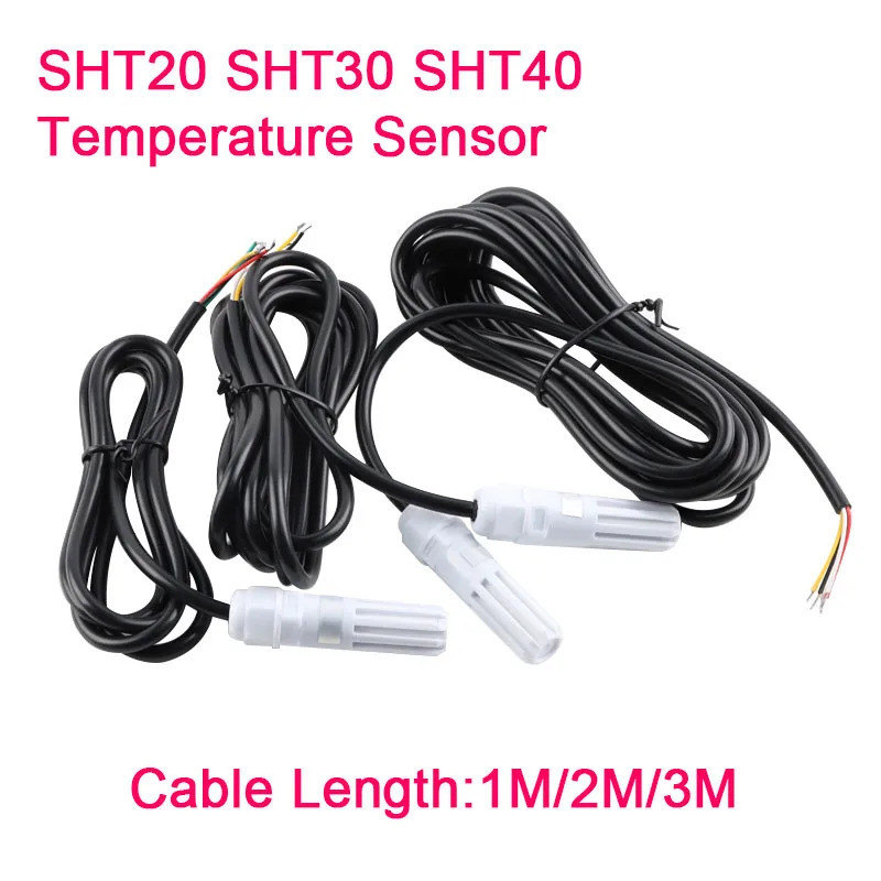 SHT20 SHT30 SHT40 อุณหภูมิและความชื้นเซนเซอร์โมดูล I2C ความแม่นยําสูงอุณหภูมิและความชื้น Probe พร้อม