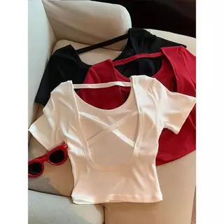 M-4XL มี 4 สีให้เลือก เสื้อโชว์หลังเซ็กซี่สาวอวบ เสื้อน่ารักๆคนอ้วนใส่แล้วดูผอม สงกรานต์แซ่บๆคนอวบ มีหลายสีให้เลือก