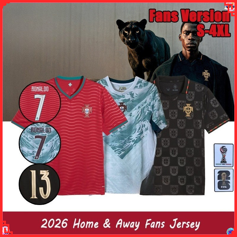2026 Portugal Jersey Football Soccer Jersey Sport Top Fans Version S-4XL