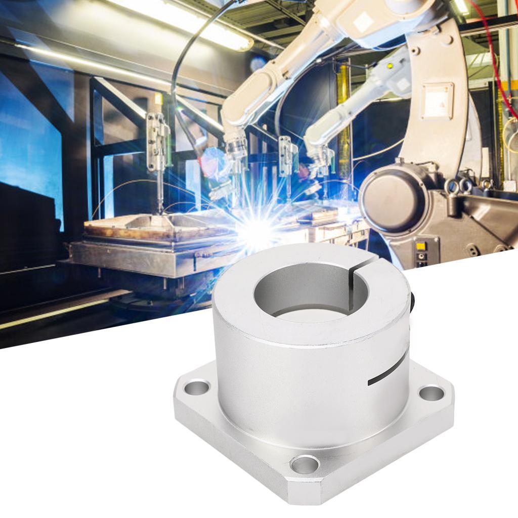 แบริ่งสี่เหลี่ยม Gcr15 เหล็กหน้าแปลน Mount Linear Motion สําหรับเครื่องจักรวิศวกรรม