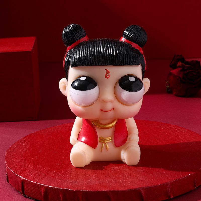 ยอดนิยม Nezha Eyes Decompression Doll Fun Variety Gameplay Easy Rebound202604011