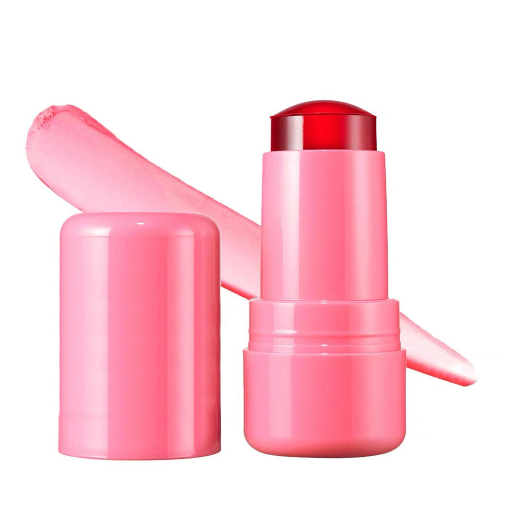M แต่งหน้า Jelly Blush Stick Lip Cheek Dual-use Lip Cheek Dual-use Transparent Lip Dye Lip Gloss Sti