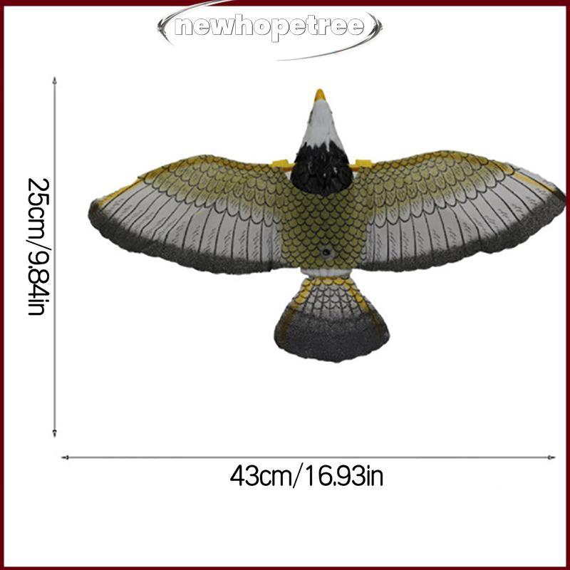 Nhee Luminous Bird Repellent แขวน Eagle พร้อมเพลง Flying Bird Scarer Flying Bird Glory