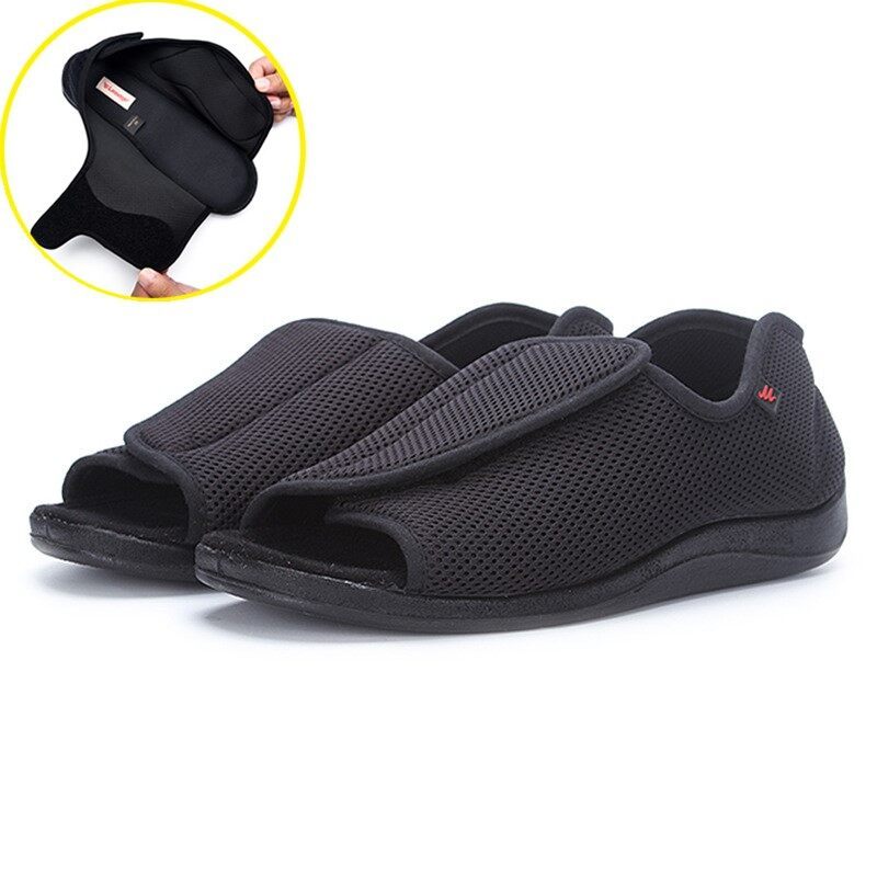 Diabetic shoes foot wide old man's foot deformation middle-aged shoes foot puffy external deformatio