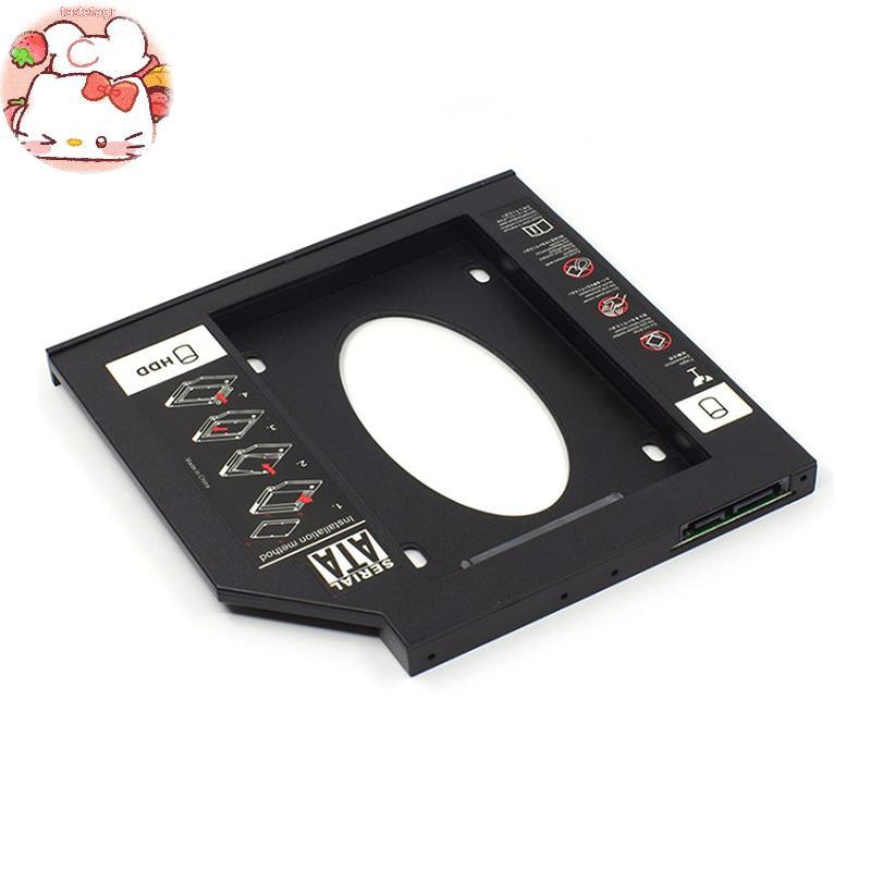 Tast พลาสติก 9.0 มม.9.5 มม.12.7 มม.HDD แคดดี้ SATA 3.0 ฮาร์ดดิสก์ไดรฟ์ SSD กล่องสําหรับแล็ปท็อป CD-R