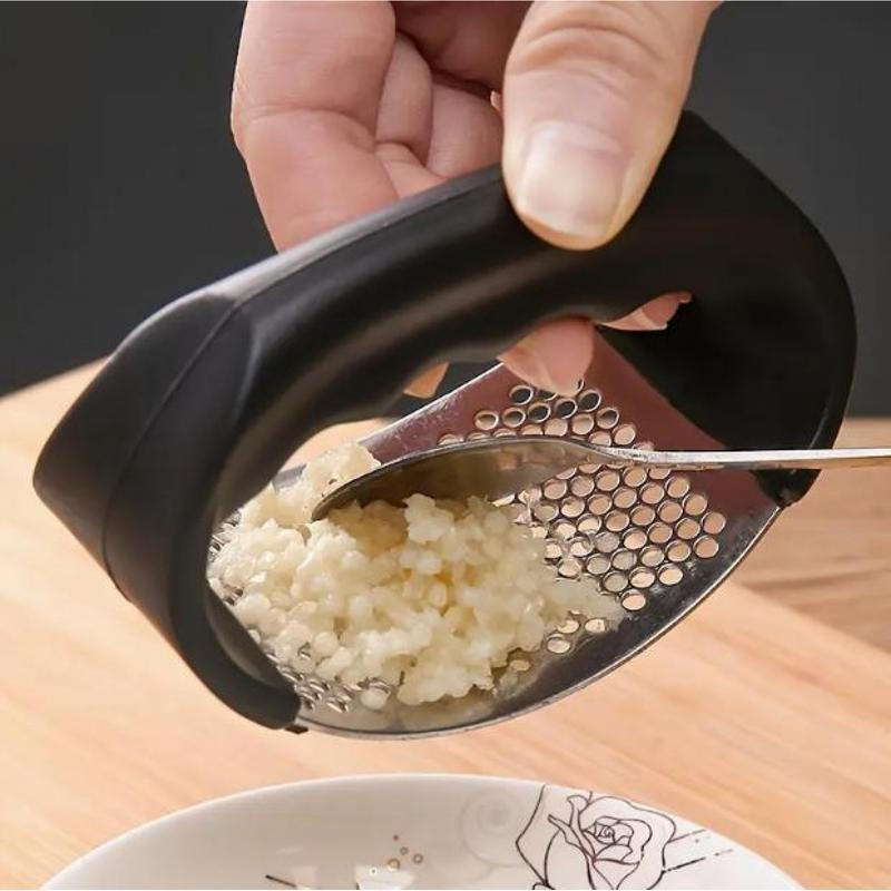 Easy Clean ทนทาน kitchengadgetforchoppingandcrushingกระเทียม-ที่กดกระเทียมสแตนเลส, Perfect Apartment
