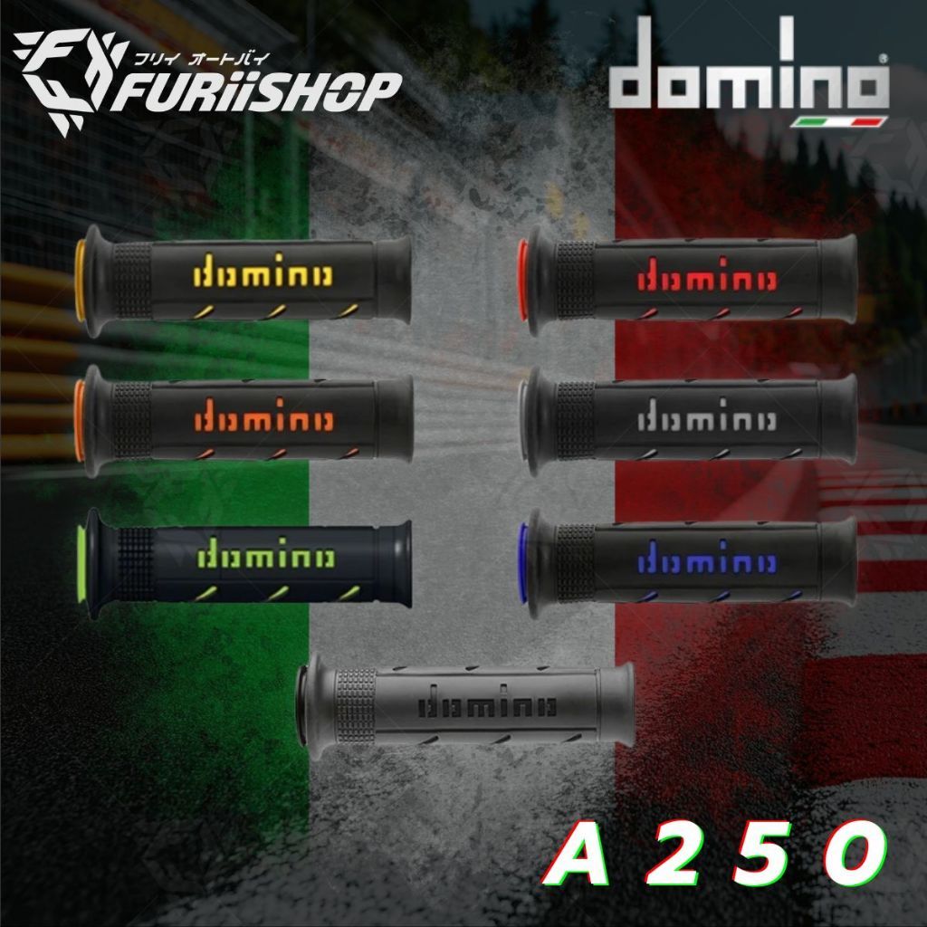 ปลอกแฮนด์ DOMINO XM2 A250 ปลายเปิด made in Italy แท้100%