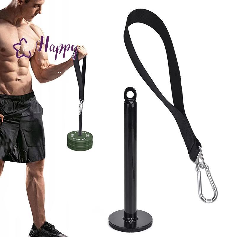 <Happybay>ฟิตเนสแขนมวยปล้ําการฝึกอบรมสายเข็มขัดมือและแขน Strengthener Home Gym Finger Wrist Forearm Blaster Hand Grip Band ลดราคา
