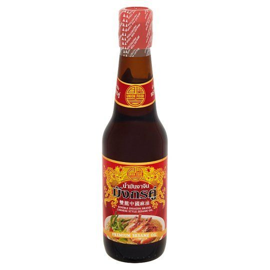 [สินค้าส่งด่วน] มังกรคู่น้ำมันงาจีน 330ก. DOUBLE DRAGON SESAME OIL 330G.