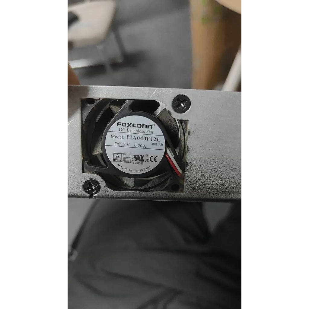 FOXCONN FOXCONN 4020 4CM 12V 0.20A PIA040F12L Huawei H3C พัดลมสวิตช์