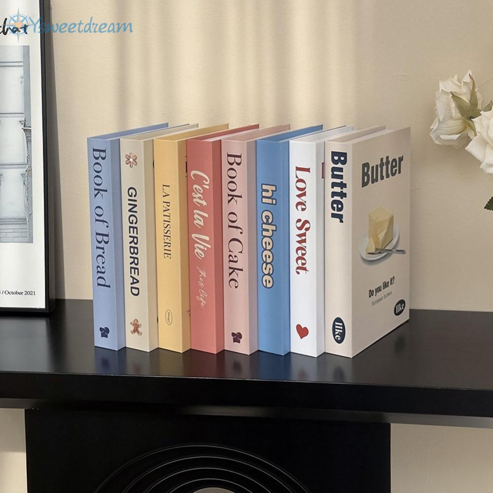 【SWTDRM】Decorative Fake Books Set of 5 for Unique Home Styling and Photography