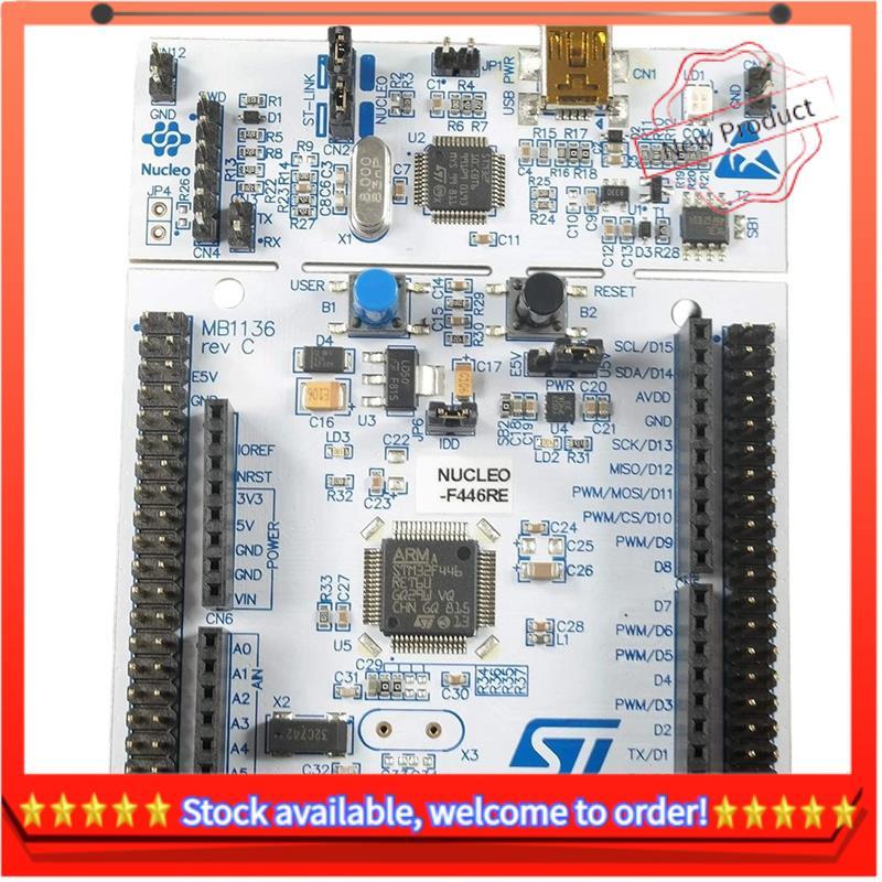 STM32 Nucleo Development Board STM32 Nucleo Earation Board STM32F446RE MCU NUCLEO-F446RE DEV EVA Eaa