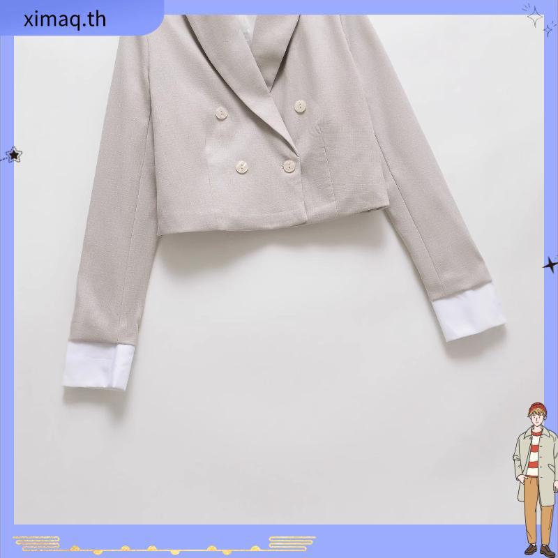 [Pomelo] เบลเซอร์ทรงครอป / Cropped Blazer