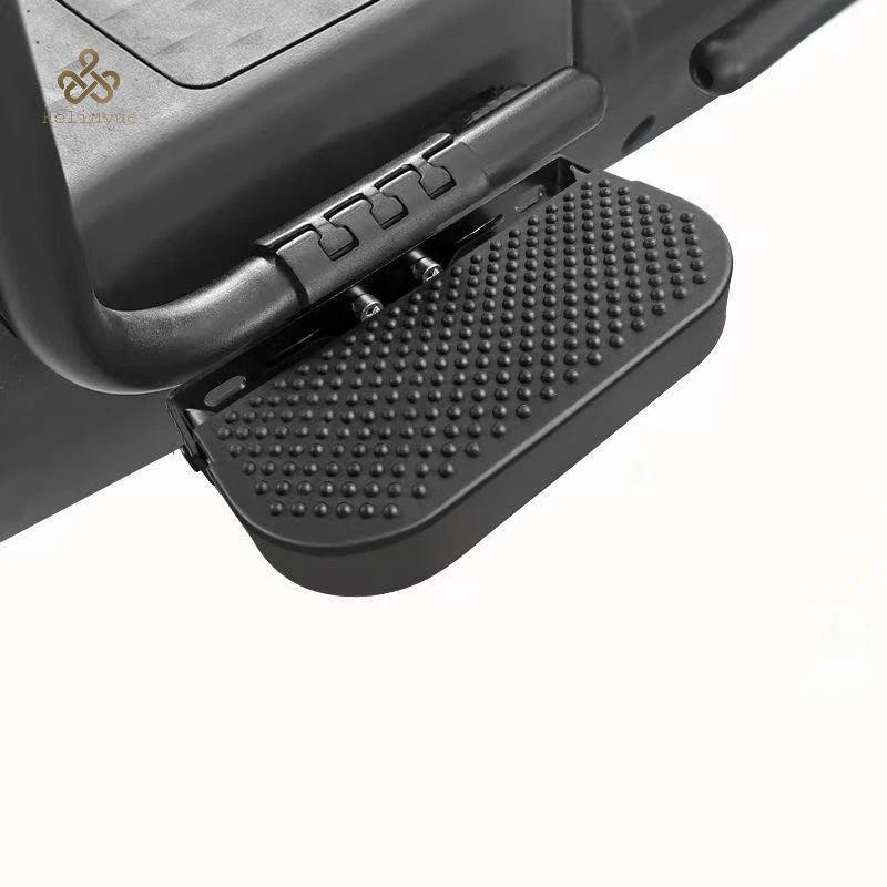 HELINYUE Heavy Duty Thien Footrest Pedal พับได้สําหรับรถจักรยานยนต์ไฟฟ้าการปรับเปลี่ยน Anti Slip กัน