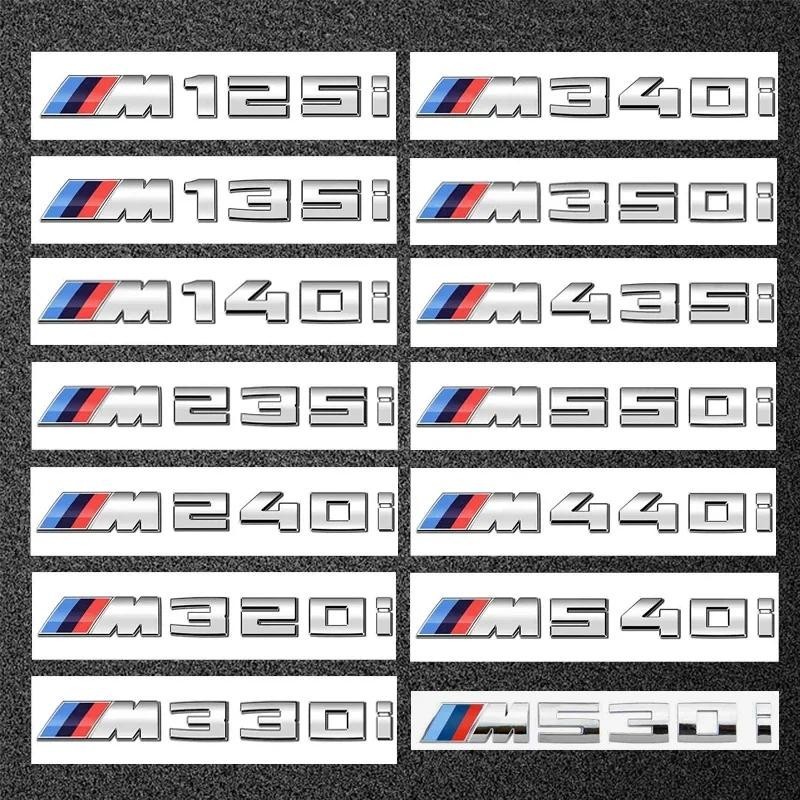 สําหรับ BMW badge สติกเกอร์ M125i M135i M140i M235i M240i M320i M330i M340i M350i M440i M435i M530i 