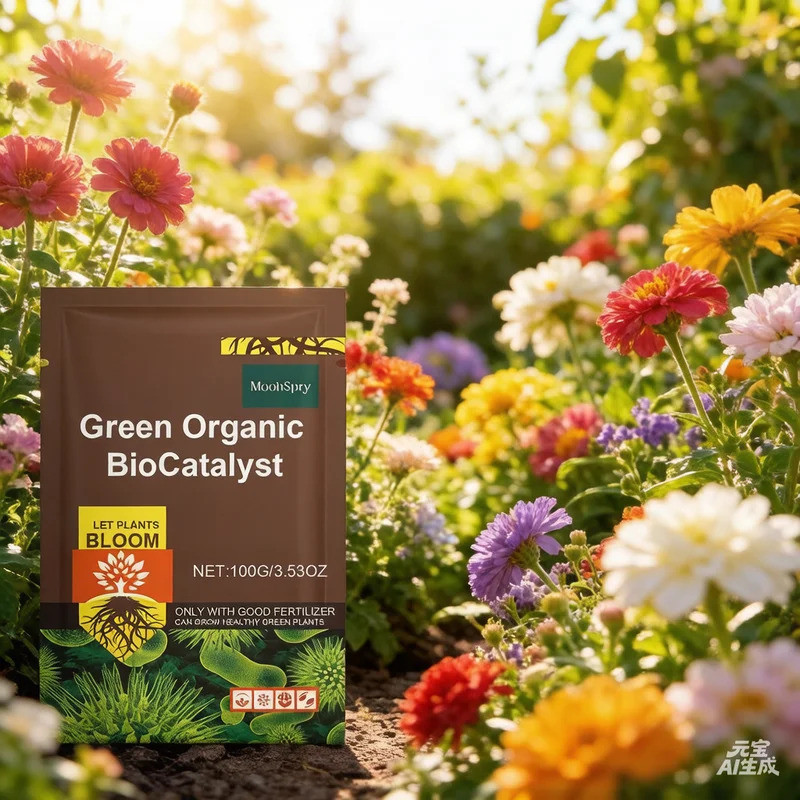 Home Garden Green Organic Bio-catalyst, Potted Plant Flower Nutrient, Nitrogen Phosphorus Potassium 