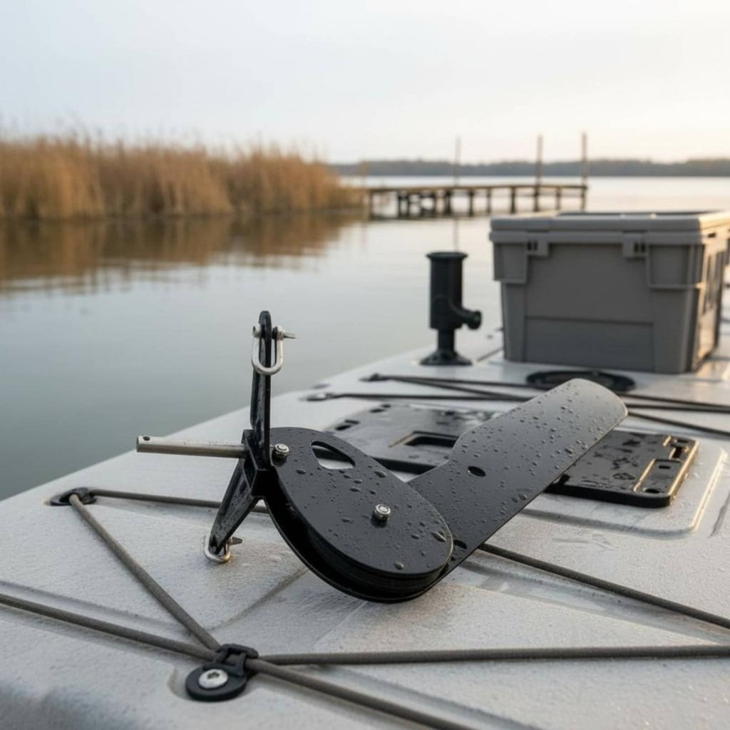 High-Strength Nylon Kayak Rudder Set ติดตั้งง่าย Kayak Rudder Kit ปรับได้สําหรับ Ocean