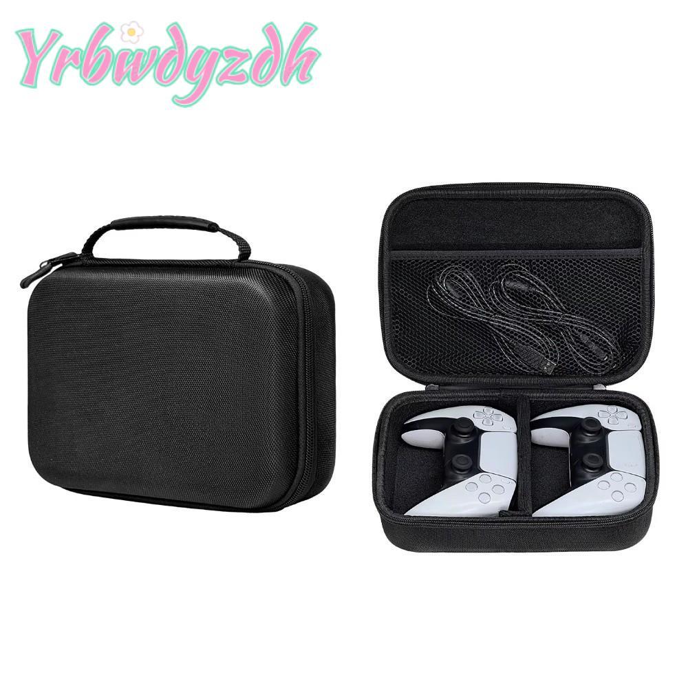 YRBWDYZDH กระเป๋าเก็บ EVA, Dual Controller กันกระแทกเกมคอนโทรลเลอร์กระเป๋า, Hard กันน้ํา Gamepad สําหรับ PS5/PS4/PS3/Xbox Series