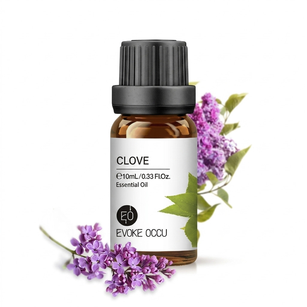 Aliztar 100% Pure Clove Essential Oil 10 มิล น้ำมันหอมระเหยกานพลูแท้ สำหรับอโรมาเทอราพี เตาอโรมา เครื่องพ่นไอน้ำ ผสมน...