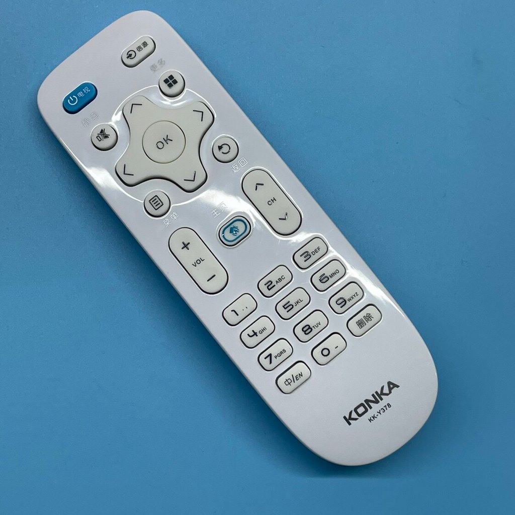 Original Kangjia TV รีโมทคอนโทรล KK-Y378 LED32S1 LED39S1 LED40S1 LED43S1 สีขาว
