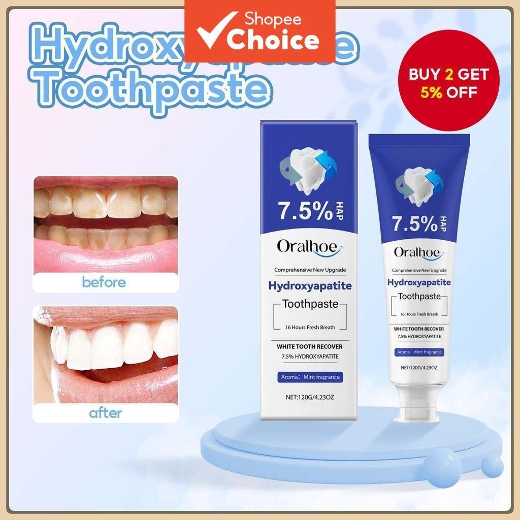 Hydroxyapatite Toothpaste, Hydroxyapatite Toothpaste, Whitening Toothpaste, Fluoride Free Enamel and
