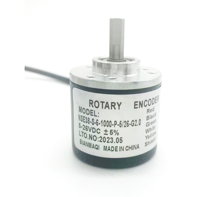 R ROTARY ENCODER ROTARY อุปกรณ์เข้ารหัส NSE38-S-6-1000-P-5/26-G2.0 สต็อกพร้อมใหม่เอี่ยม