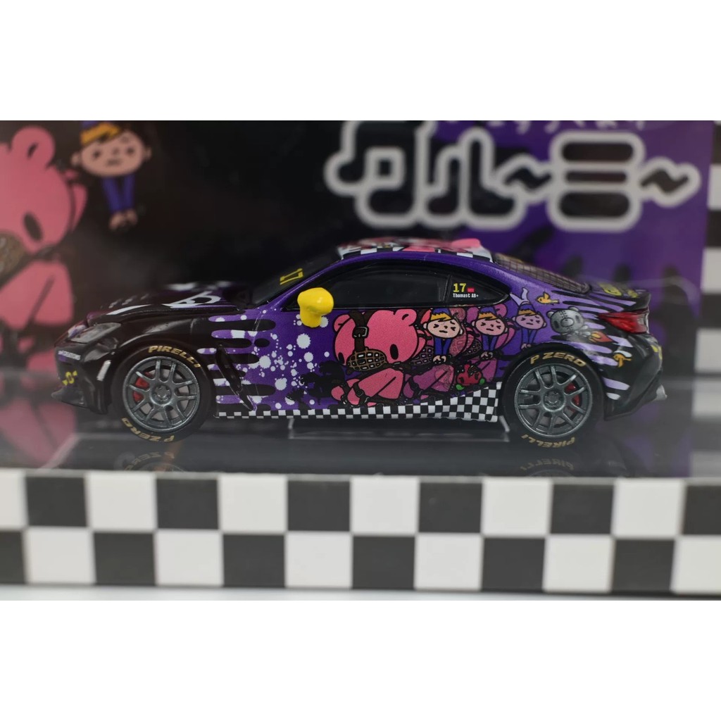 [สต๊อกพร้อม ติดต่อหากคุณมีคําถามใดๆ] MC 1/64 TOYOTA GR86 X Gloomy B