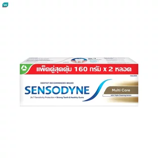 Sensodyne เซ็นโซดายน์ ยาสีฟัน มัลติ แคร์ 160 กรัม แพ็ค 2