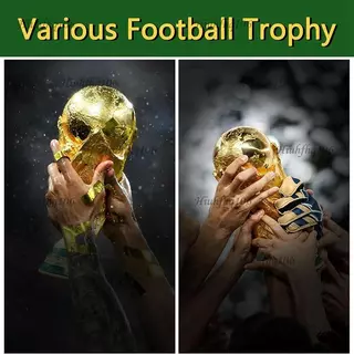 Hiuhfhq1062022 ลูกฟุตบอล, ถ้วยรางวัลกาตาร์ 2022 Full Gold Plated Resin Cup Model ของที่ระลึก