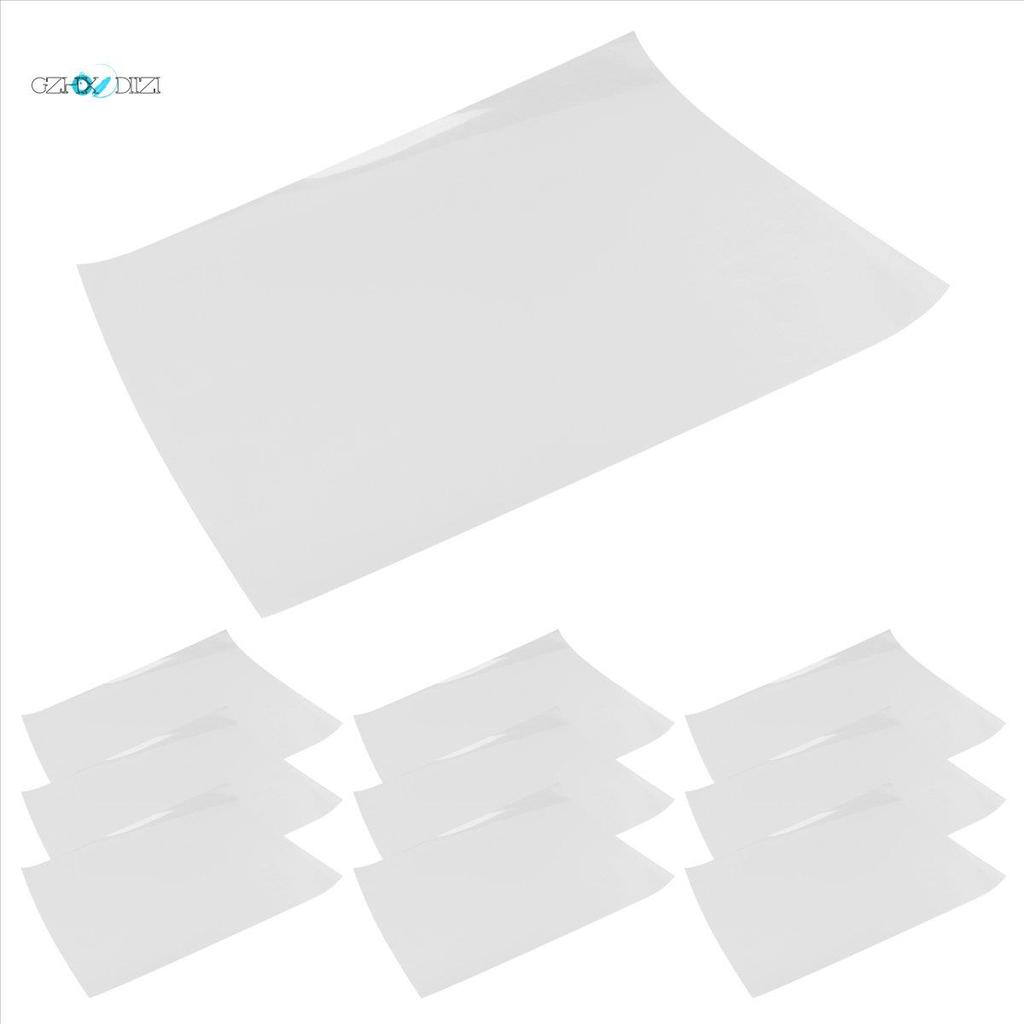 Gzhxdiizi10pcs แผ่น A3 หน้าจอการพิมพ์ Transparency Inkjet Film กระดาษเปิดแสงบวก