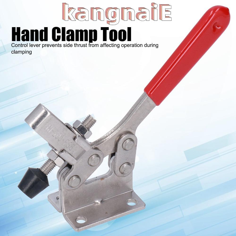 KANGNAI Toggle Clamp, Antis Silver Welding Toggle Clamp, Accessories Adjustable Hand Toggle Clamp We