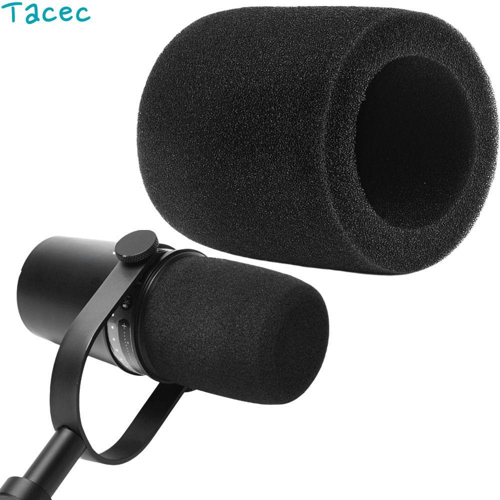 ANAMA Mic ฝาครอบกระจก, เปลี่ยน Flocked ฟองน้ําโฟมไมโครโฟน Pop Filter, การเพิ่มประสิทธิภาพเสียง Windp