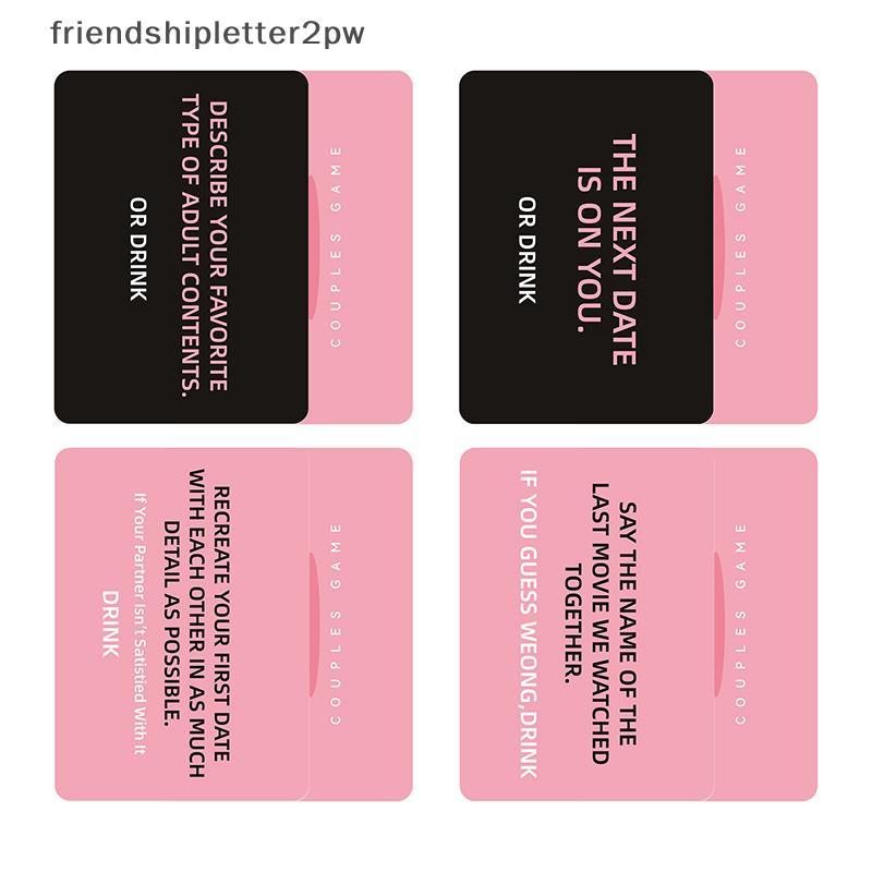 (friend) Drunk Lovers - Couples Games Couples Card Game For Date Night, 50 Game Cards, Romantic Vale