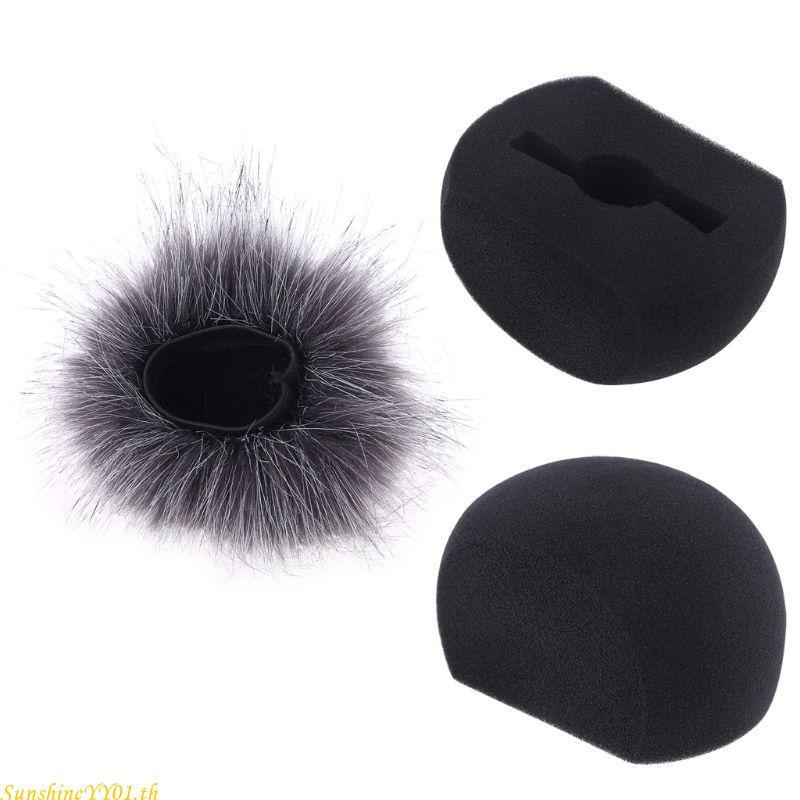 SUN Professional Mini Mic โฟมนุ่มกรองฟองน้ํา Mic Grille สําหรับ ZOOM H5 H6