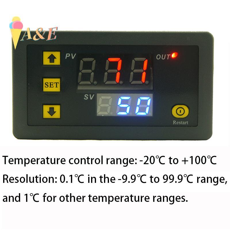 [QIMO] W3230 โมดูลสวิตช์ควบคุมอุณหภูมิความแม่นยําสูง 12V