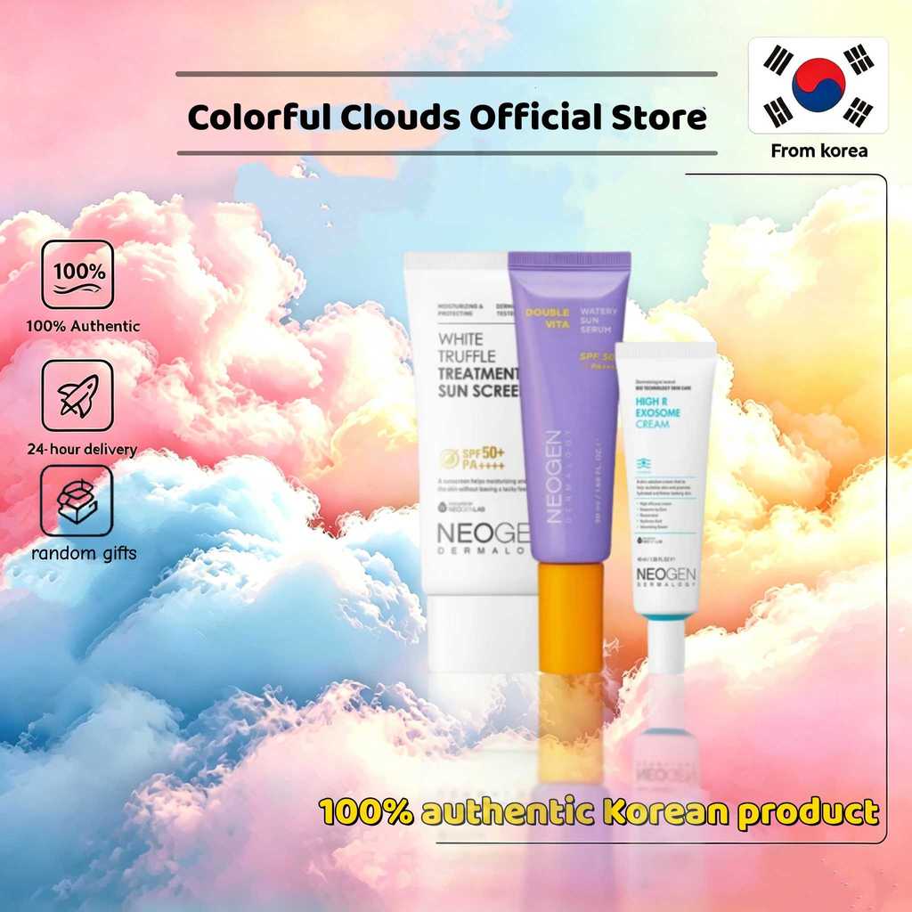 [NEOGEN DERMALOGY] Double Vita Watery Sun Serum 50ml/High R Exosome Cream 40ml/White Truffle Tone-Up