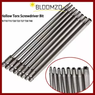 in stockBLOOMZO 8PCS Torx ไขควงชุด Bit, 100 มม.150 มม.200 มม.T8-T40 Hex หัว Allen ประแจเจาะ Bits ชุด, อุปกรณ์ฮาร์ดแวร์ 1/4 นิ้วไฟฟ้าหกเหลี่ยมเจาะ