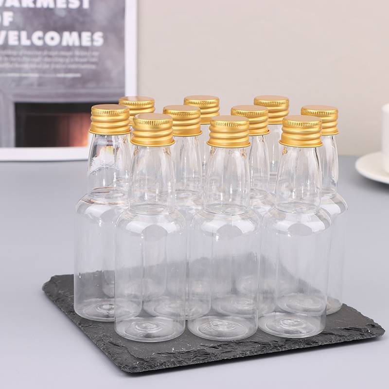 Kidating 10 ชิ้น 50 มิลลิลิตร Mini Clear PET รูปที่ 4