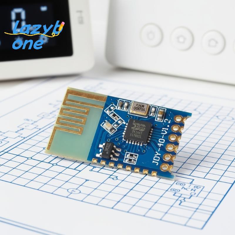 LZ-t] JDY-40 โมดูลพอร์ตอนุกรมไร้สาย 2.4G ตัวรับส่งสัญญาณการใช้พลังงานต่ําสําหรับการเชื่อมต่ออุปกรณ์ 