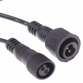 [Bestgogo-t] 3M 5M 10M ความถี่ต่ํา Universal ทนต่อการสึกหรอแบบพกพาพลังงานแสงอาทิตย์สปอตไลท์สายไฟกันน้ําสายต่อ