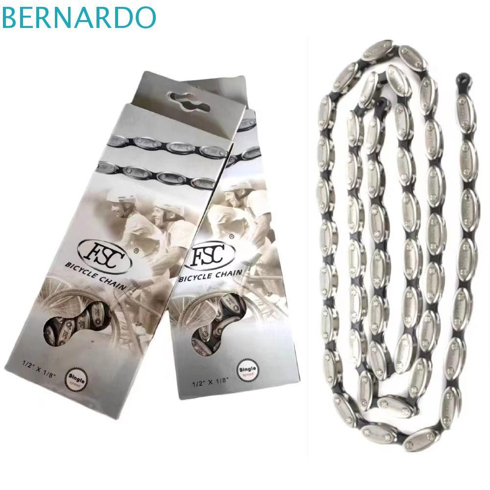 โซ่จักรยาน BERNARDO OLIVE QUICK-LINK แบบHeavy Duty สีGold/Silver ขนาด100ลิงก์ เหมาะสำหรับการขับบนภูเขาและการขับทางราบ