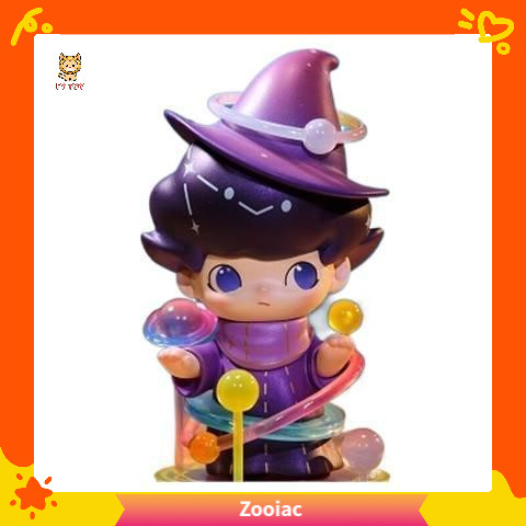 [FY TOY] พร้อมสต็อก Dimoo Zooiac Constellation Series Mystery Box รูปอินเทรนด์ Play Healing รูปเดสก์ท็อปตกแต่ง Mystery Box ของขวัญของเล่นตุ๊กตา Art Design หัตถกรรมของสะสม (End Box + Hidden)