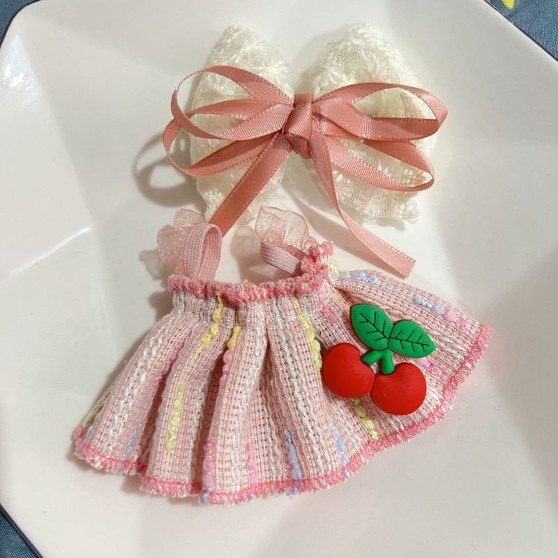 [สุดน่ารัก] Alice in Wonderland Baby Clothes 10-15cm Cotton Doll Clothes Fragrance Baby Clothes Can 