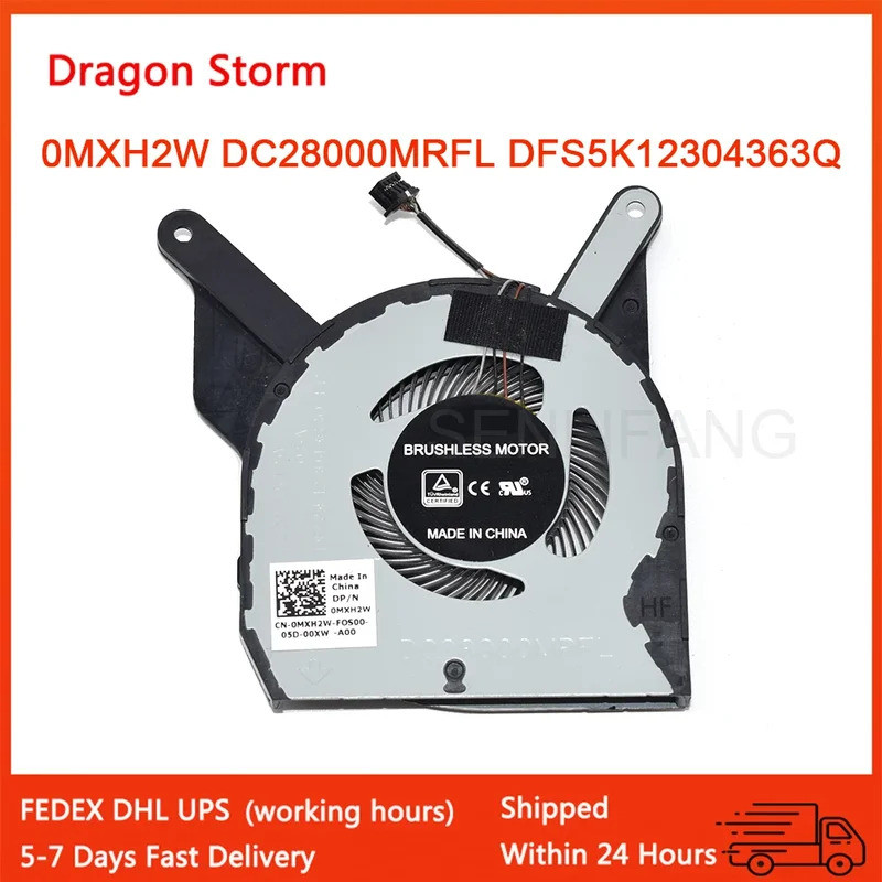 0MXH2W MXH2W EG50050S1-CF00-S9A DC28000MRFL DFS5K12304363Q DC5V 0.50A สําหรับ Dell Latitude 5400 แล็