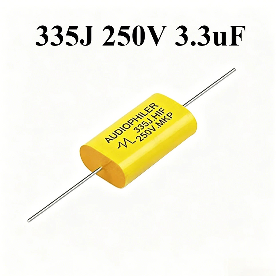 capacitor ตัวเก็บประจุลำโพง 2.2uf 250v , 3.3uf 250v , 4.7uf 250v