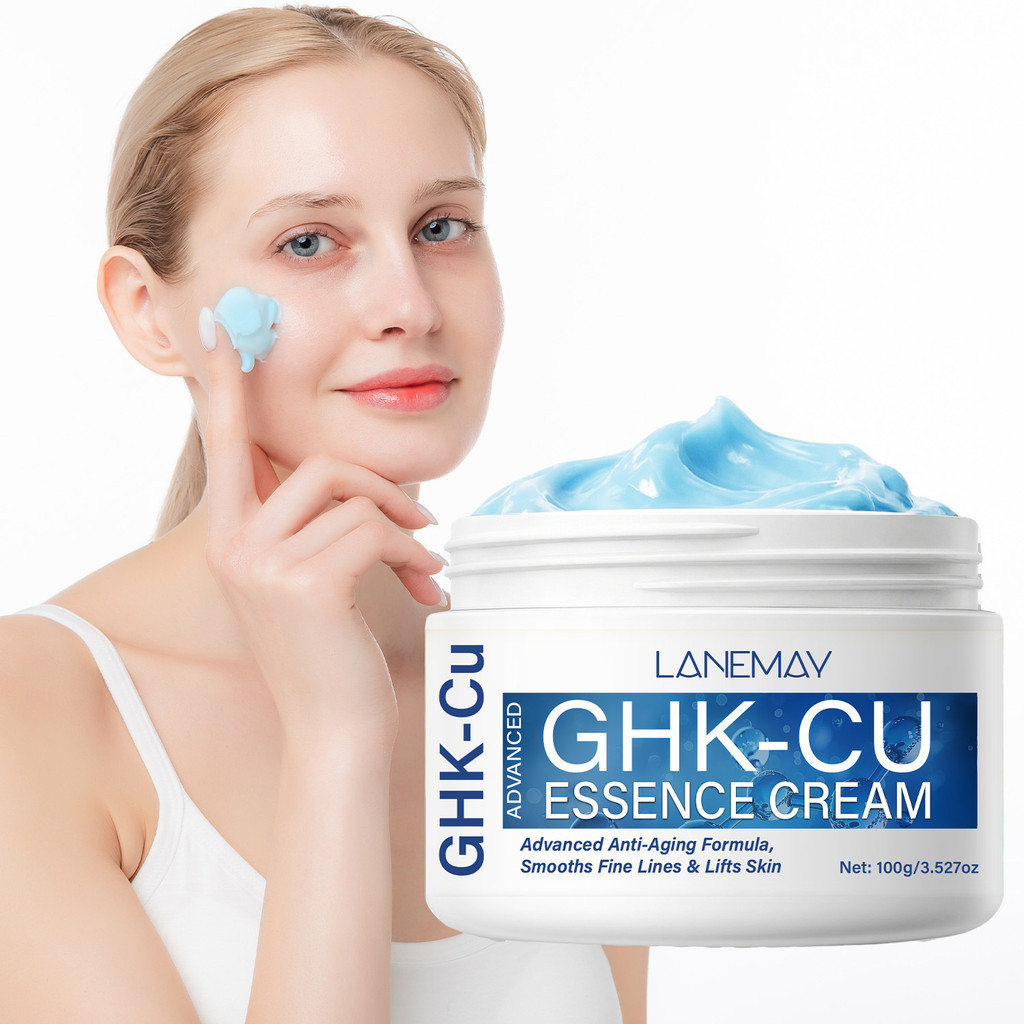 100gRepairingFirmingMoisturizingCream ​ GHK-Cu Copper Peptide Essence สําหรับต่อต้านวัยขั้นสูง (เรีย