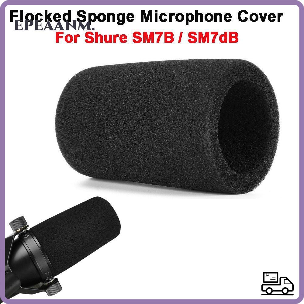 EPEAA 1pcs ไมโครโฟน, Flocked ฟองน้ําโฟม Windproof Mic กระจก, Professional เปลี่ยน Pop Filter สําหรับ