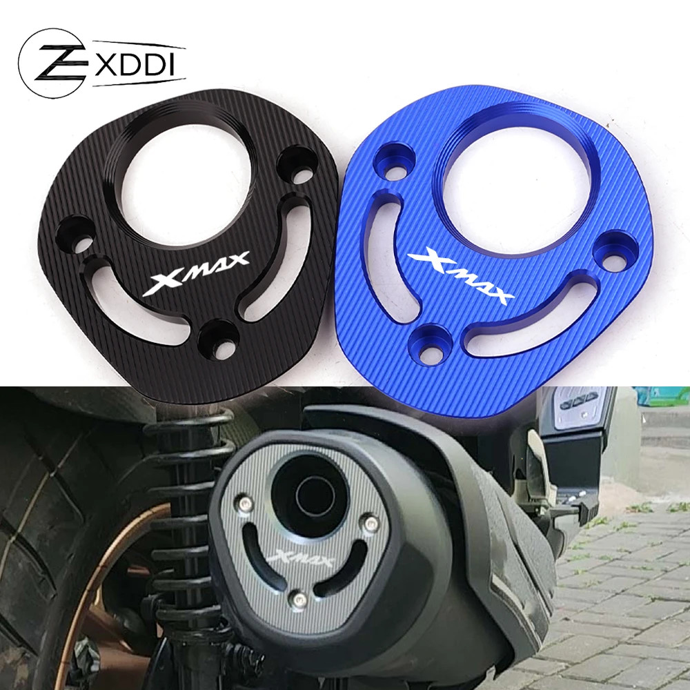 สําหรับ ยามาฮ่า XMAX300 XMAX250 XMAX 300 250 2025 2026 ซีเอ็นซี รถจักรยานยนต์ท่อไอเสียปลายท่อตกแต่งฝ