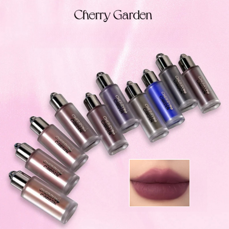 CHERRY GARDEN ลิปมัด พาวเดอร์ ครีม ลิปสติกเนื้อนู้ด ราคาไม่แพง